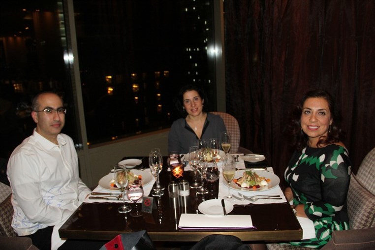 Champagne Dinner at Eau De Vie